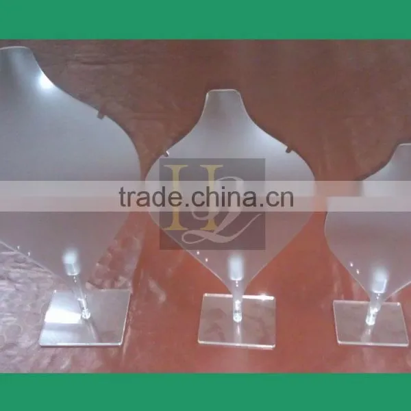 Transparent Crystal Acrylic Jewelry Display Cases photo-5