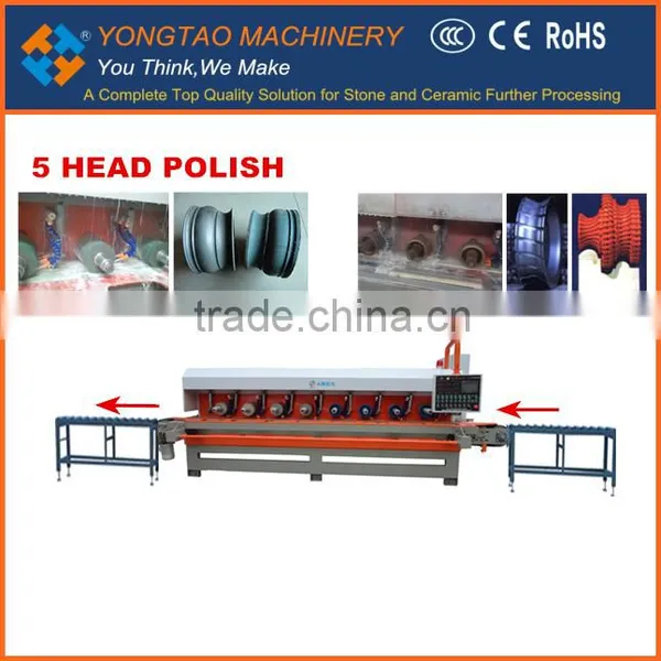 YTS-300 Full Automatic Marble Granite Profiling and Polishing Machine for Borders and Frames photo-2