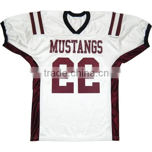 Custom Designed American Football Jerseys, Cougars Team Football Uniforms for Sale photo-2