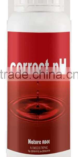 Correct pH / Lowering pH of Spraying Solutions