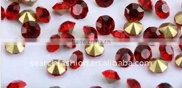 Popular Pointback Crystal Glass Stones of Korean Quality
