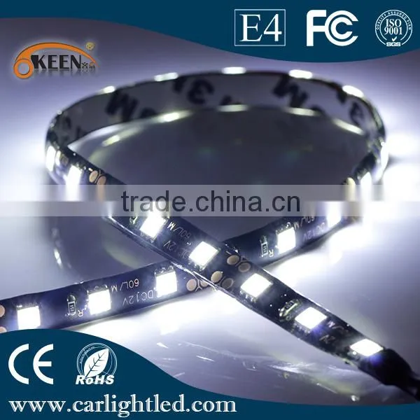 Good Quality 12V Flexible LED Strip Light 5050 LED Lighting Waterproof IP65 Strips Lights Black PCB photo-4