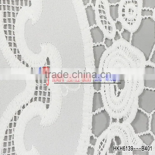 Textile Industry New Arrival Product Pringting Lace Bubble Chiffon Fabric Most Pupular Item Geometric Fabric photo-4