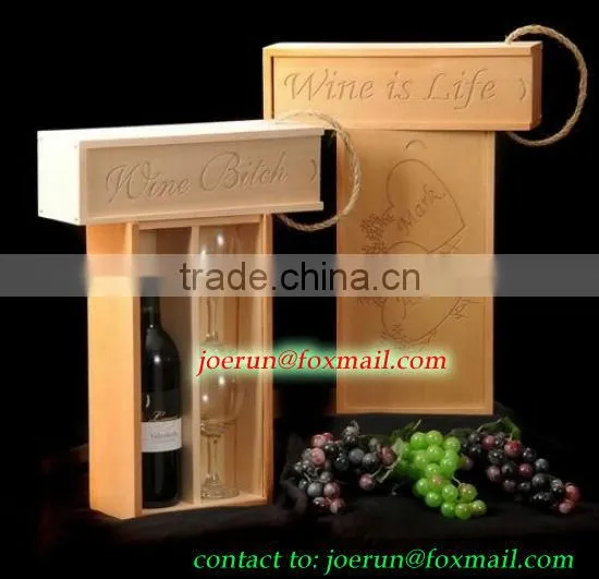 Wooden Wine Box