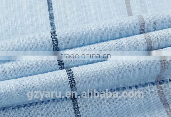 Men's Latest Business Cotton Linen Comfortable Gentlmen Long Sleeve Plaid Shirts photo-4