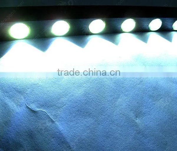 2 x Super White 6LED Car Daytime Running Light DRL Daylight Kit 12V DC Head Lamp photo-5