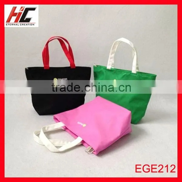 Colorful Lightweight Canvas Shopping Bag Small