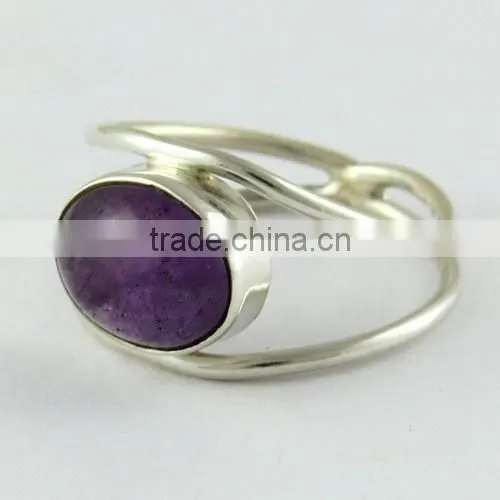 Pale Beauty !! Blue Amethyst 925 Sterling Silver Ring, Silver Jewellery Wholesale, 925 Sterling Silver Jewellery photo-3