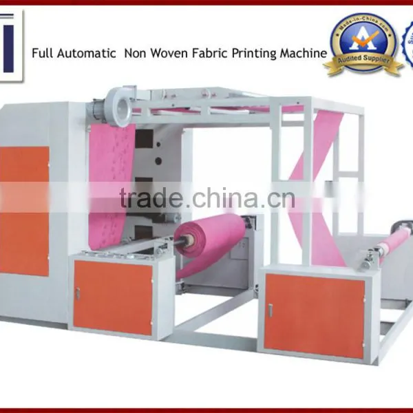Full Automatic Four Color Non Woven Flexo Printing Machine