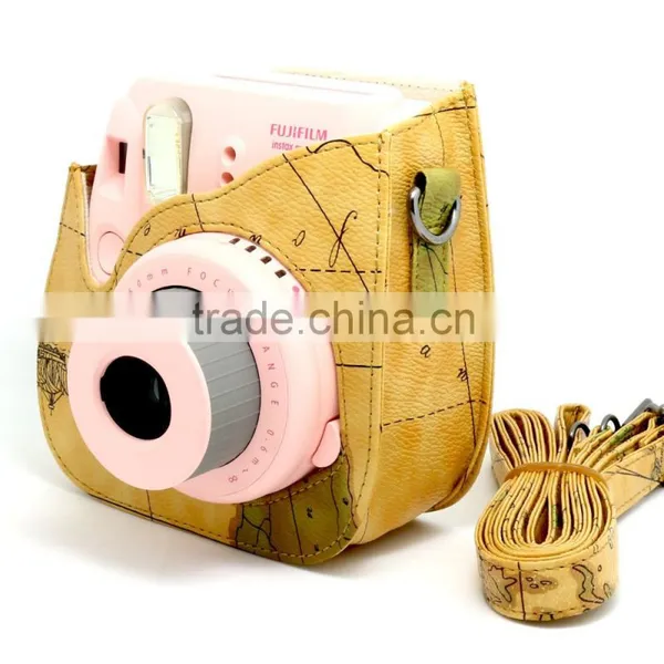 Map Style Camera Bag for Fujifilm, Mini 8 Camera Bag photo-2