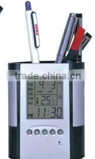 multifunction lcd calendar temperature clock