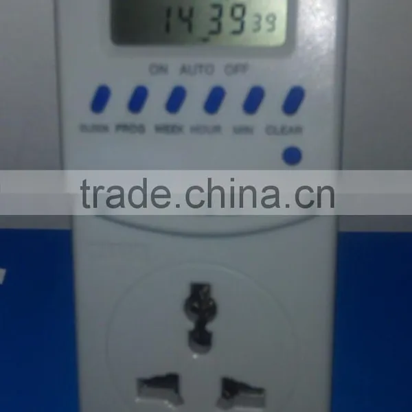 Socket programmable Plug in timer(ELT01, ZYT01)