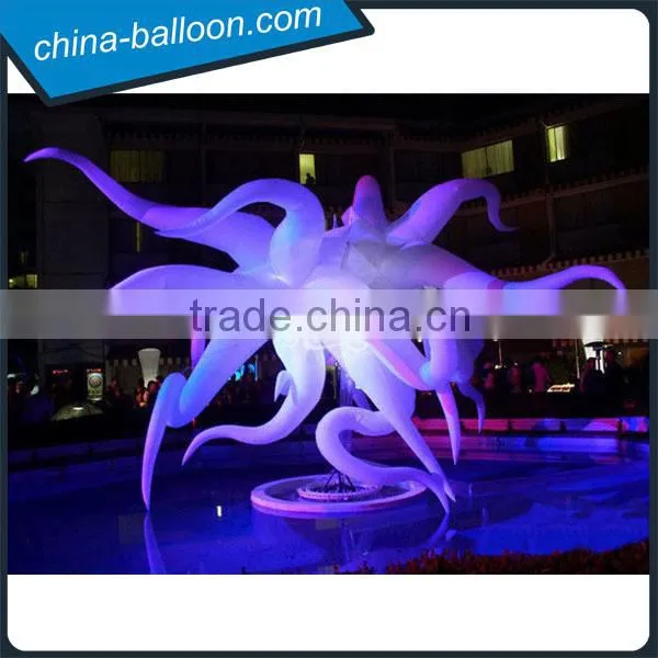 Colorful Inflatable Lighting Party Decorations Infaltable Led Star