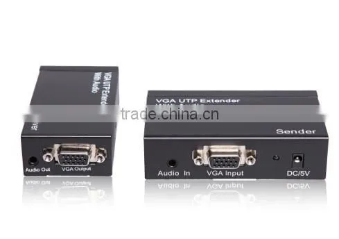VGA Extender Video Audio CAT5 VGA to UTP Extender photo-2