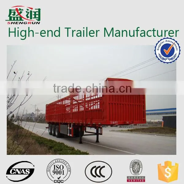 Warehouse Gate Transport Semi Trailer Shengshun Auto Side Wall Semi Trailer photo-5