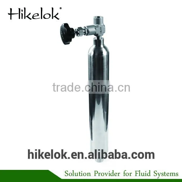 Alloy 400 1800 Psi Single Ended 1/8 1/8" Female NPT Gas Sample Cylinders photo-2