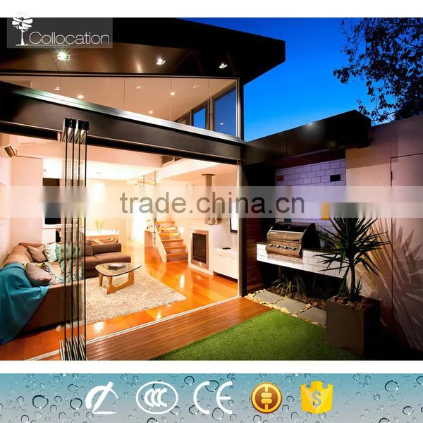 2016 Used Exterior Commercial Frameless Folding Glass Doors for Sale photo-2