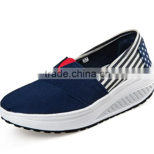 High Heel Canvas Shoes Japan Hot photo-4