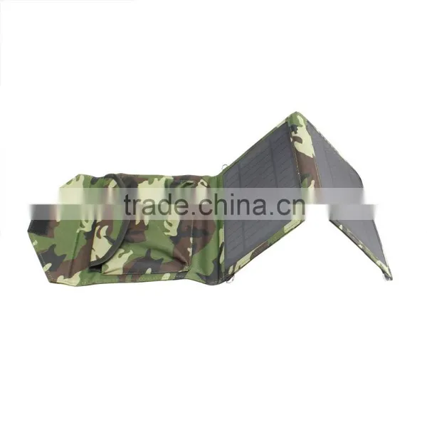 ShenZhen Factory Portable 7W Solar Charger, Full-certified Solar Foldable Charger For Mobile photo-5
