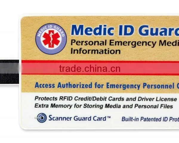Custom Promotional Card USB Stick, Medical ID Card Business USB Real Capacity Memory Stick Logo Printing Wholesale Bulk photo-4
