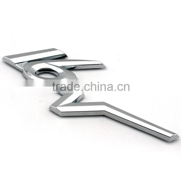 Auto Decoration Chrome Letters 16v 3d Car Badge photo-3