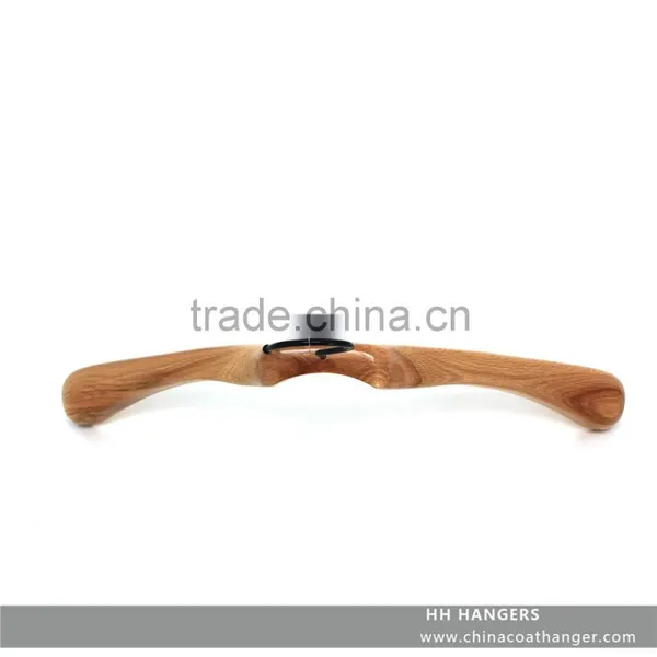 Luxury Wooden Hanger Manufacture All Kinds of Wholesale Wooden Suit Clothes Hanger photo-3