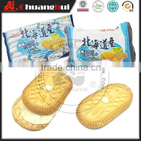 Chuanghui Puffed Food Biscuits and Cookies / Mini Biscuits & Chocolate Oat Puffed & Choco Wafer & Milk Cheese Cake photo-3