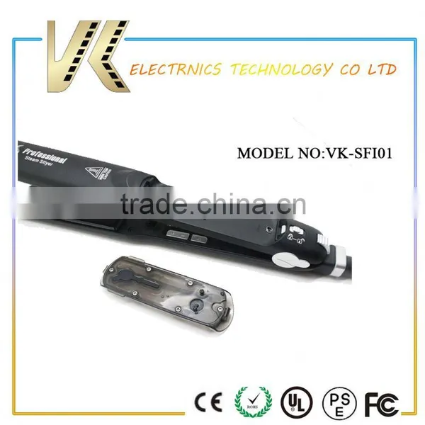 Hot Selling Oem Available Lcd Steam Flat Iron Electric Hair Straightener photo-6