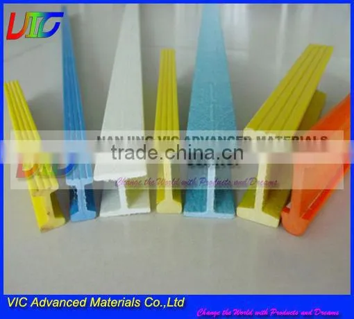 Professional Pultruded FRP I Beam Manufacturer,High Strength Fiberglass FRP I Beam,Factory Price photo-4
