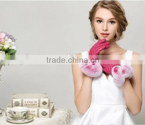 Faux Fur Women Gloves Various Colors Fur Women Gloves photo-5