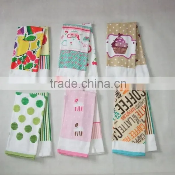 60g/pc Printed Cotton Kitchen Cooling Towel Tea Towel Bulk Buy From China photo-2