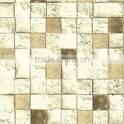 New 3d Vintage Home Decor Wallpaper for Bathroom Tile Design photo-2