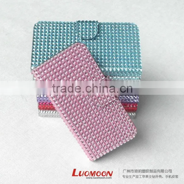New Flashing Diamond PU Leather Case For Mobile Phone photo-6