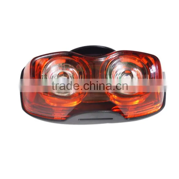 NEW Two EYES Bright Real Tail LED Bike Light photo-2