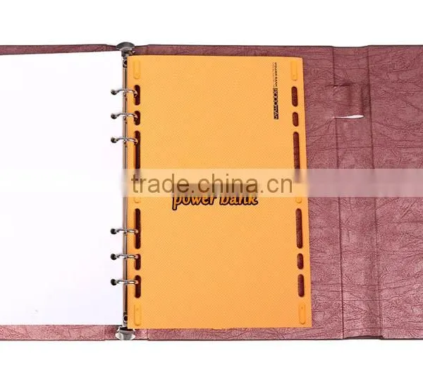 Plaro Fashion U Disk Battery Loose-leaf Notepad Paper Notebook photo-5