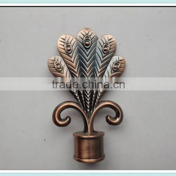 Custom Fancy Window Fitting Metal Curved Curtain Rods