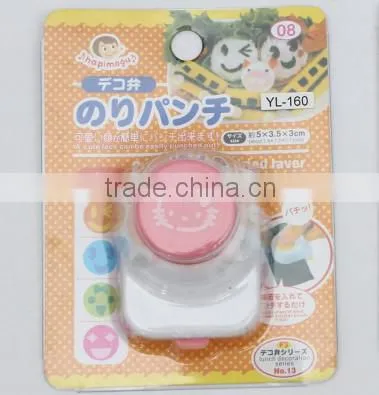 Cartoon Expression Mold Plastic Sushi Cake Tool Plastic Seaweed Cutter photo-2