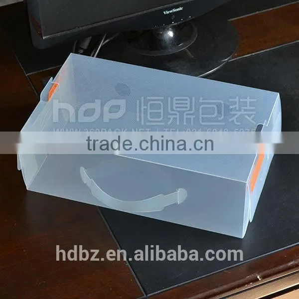 Wholesale Clear Pvc pp Pet Shoe Packaging Box photo-4