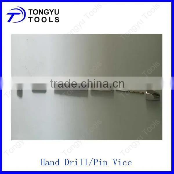 Double Chuck Pin Vise and Hand Drill for Micro Drill Bit photo-2