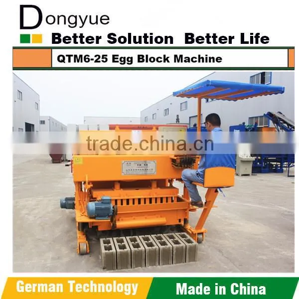 Germany Technology Dongyue Big Mobile Concrete Block Machine QTM6-25 photo-6
