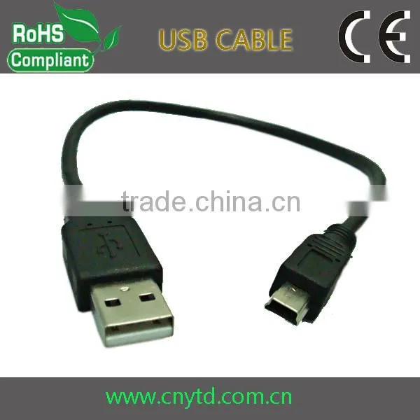 USB2.0 Charging Cable am to 5p Mini Usb Cable photo-4