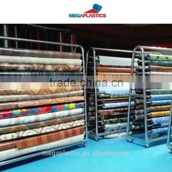 Bathroom Floor Roll Water Proof Anti-slip Embossed Pattern photo-3