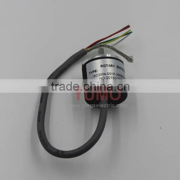 ok YUMO ISC3004 Diameter 30mm 200 Pulse A B Z Phase Mini Solid Shaft Price Incremental Rotary Encoder photo-4