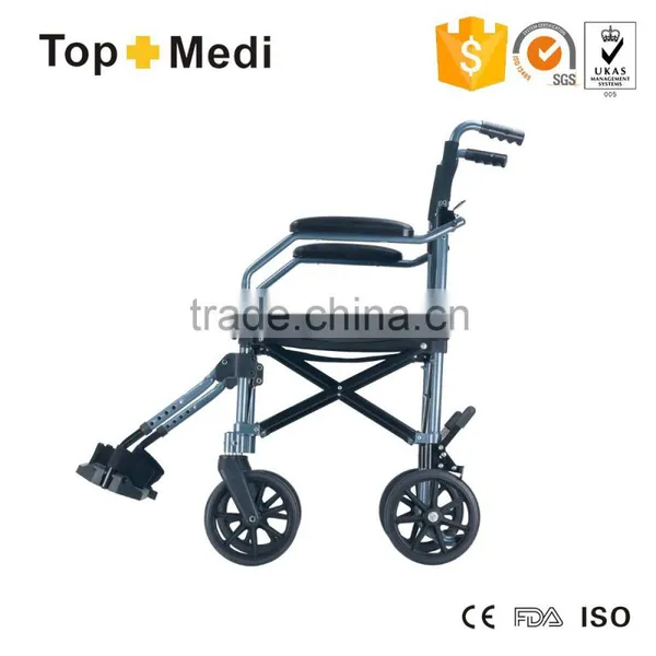 Rehabilitation Aluminum Outdoor Manual Wheelchair / Silla de Rueda Manual photo-2