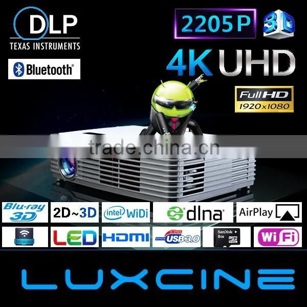 2014 New Arrival Smart Home 3D LED Projector photo-4