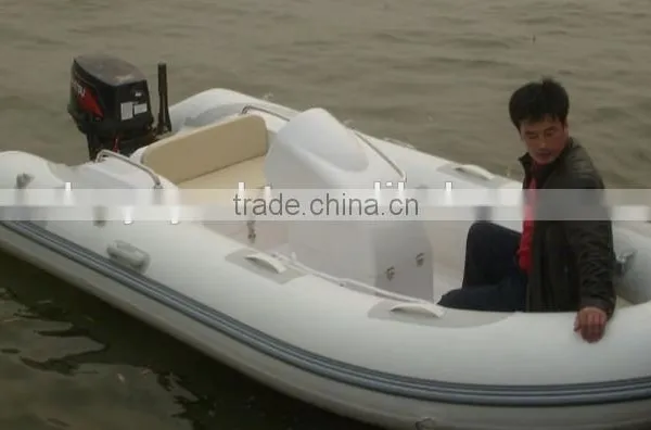 CE Certificate Center Console Cabin Hypalon China Rib Boat photo-3