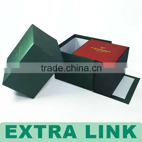 Guangzhou China Supplier Extra Link Custom Made Luxury Designer Packaging Watch Boxes photo-3