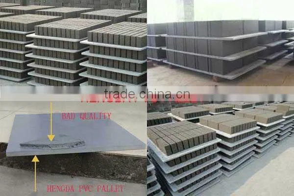 Waterproof Pvc Sheet Pvc Board Pvc Pallet for Hollow Block Machine photo-3