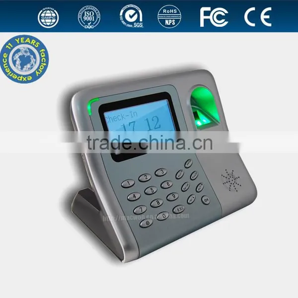 Desktop 500 Templates Tcp/ip Fingerprint Biometric Time Attendance System With Usb-host photo-3
