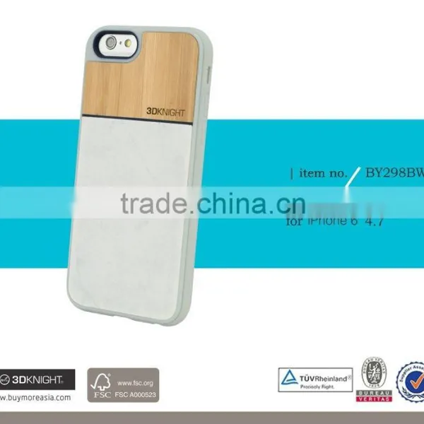 2016 Newest Real Marble Stone Product Nature Eco-friendly Phone Case for IPhone 6 Plus Hand Made Ultra Thin Marble Cover photo-2